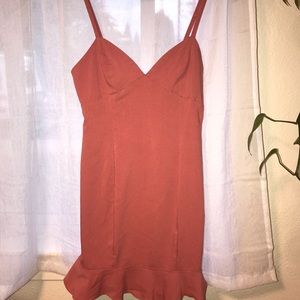 Forever 21 light pink mini dress size small